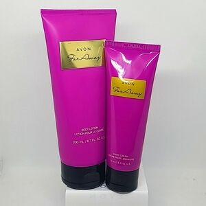 Set Avon FAR AWAY Body Lotion and Hand Cream New
